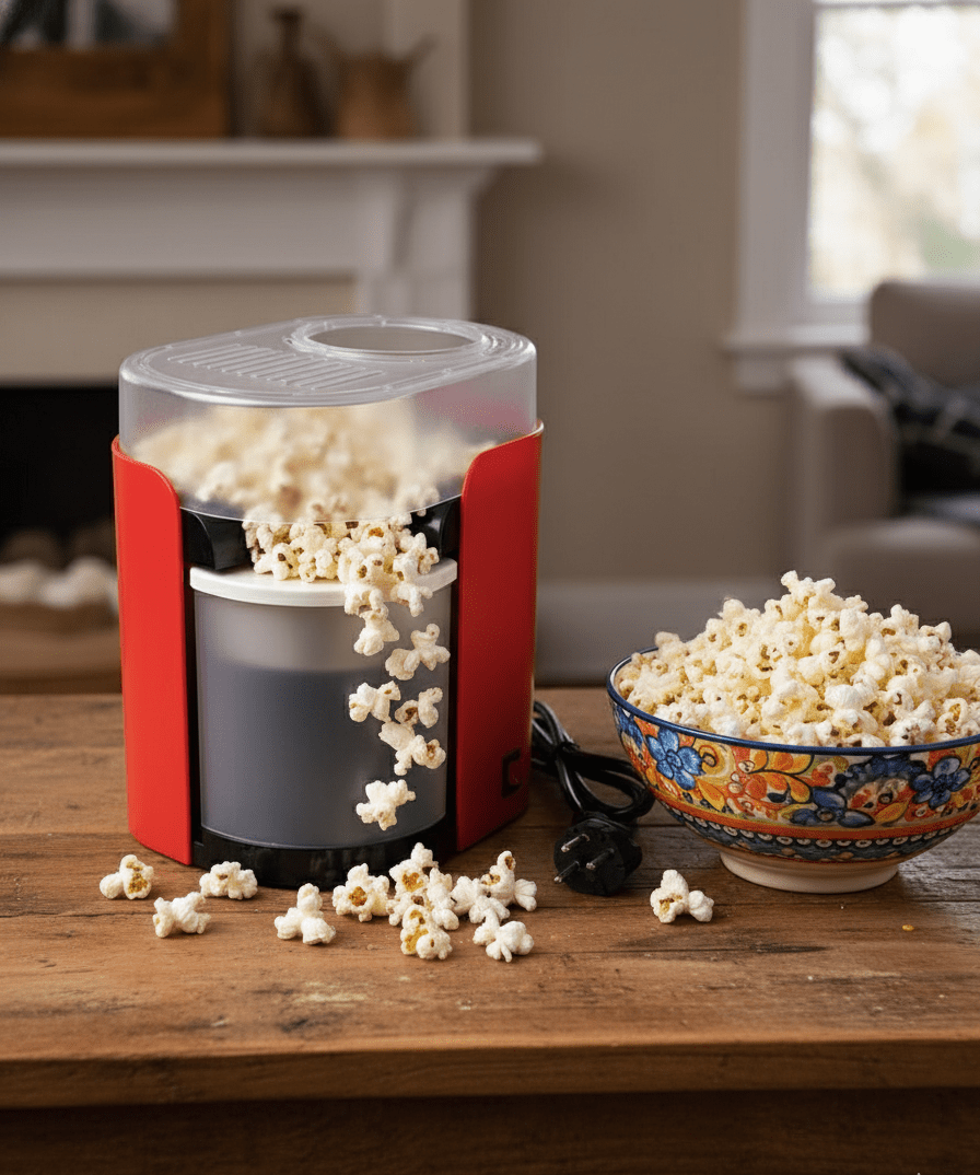 Hot Air Popcorn Maker