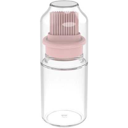 Portable Oil Bottle with Brush Silicone Barbecue Liquid Gadgets
